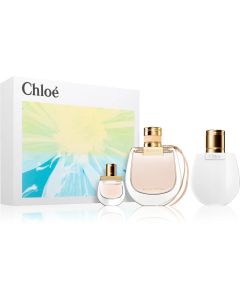 
                            Chloe Nomade Set (Apa de parfum 75ml + Apa de parfum 5ml + Lotiune corp 100ml)                        