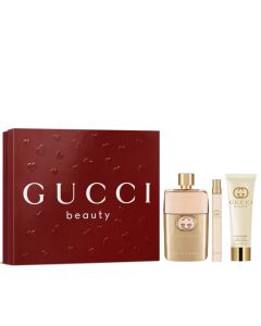 Gucci Guilty Pour Femme Set (Apa de parfum 90ml + Apa de parfum 10ml + Lotiune de corp 50ml)