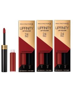 Max Factor Pachet 3xLipfinity 110 Passionate 2.3ml + Balsam 1.9g