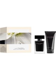 Narciso Rodriguez For Her Set (Apa de toaleta 30ml + Lotiune de corp 50ml)