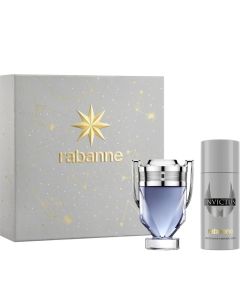 
                            Paco Rabanne Invictus Set (Apa de toaleta 100ml + Deodorant Spray 150ml)                        