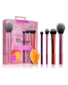 Real Techniques Set Pensule + Beauty Blender Everyday Essentials