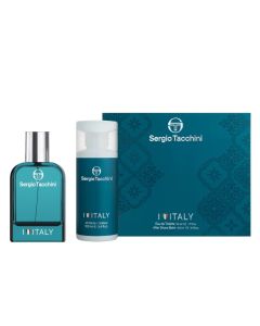 Sergio Tacchini I Love Italy Man Set (Apa de toaleta 50ml + Atfershave balsam 100ml)