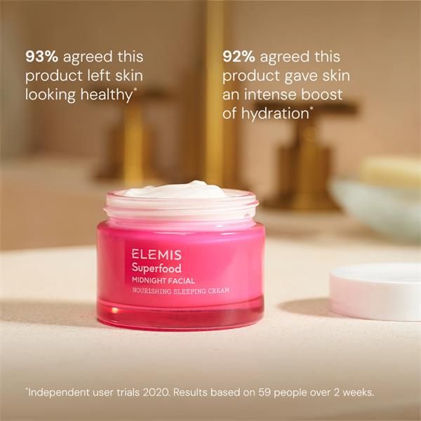 Elemis Superfood Midnight Facial Night Cream Crema de Noapte Hidratanta 50ml