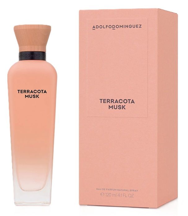 Adolfo Dominguez Terracota Musk Apa de parfum pentru femei 120ml ambalaj