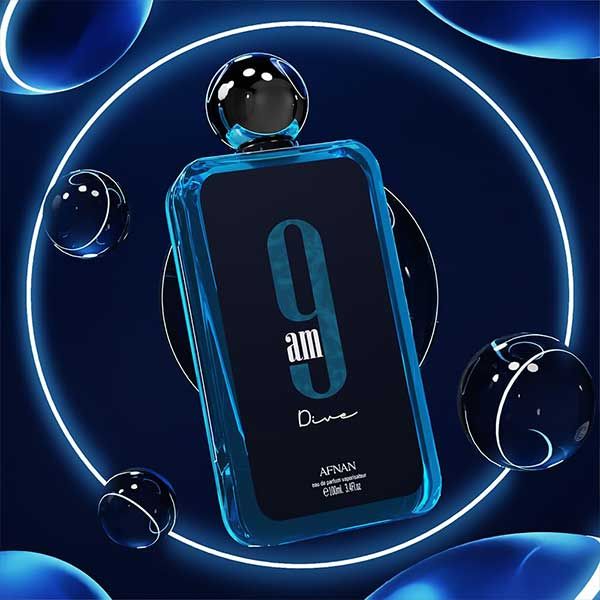 Afnan 9 AM Dive Apa de parfum 100ml Unisex prezentare 2