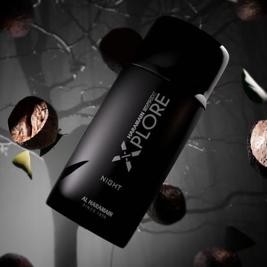 Al Haramain Xplore Night Apa de parfum unisex 100ml prezentare