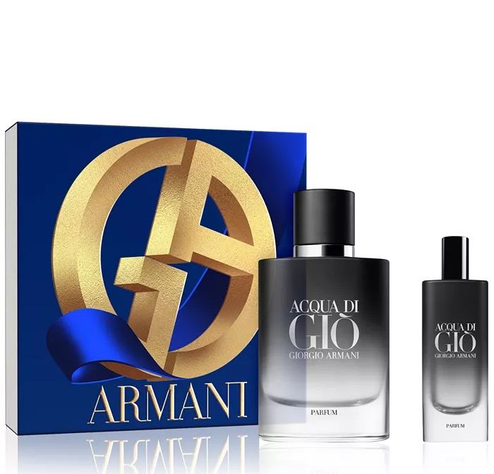 Armani Acqua di Gio Parfum Set (Apa de parfum Reincarcabila 75ml + Apa de parfum 15ml)