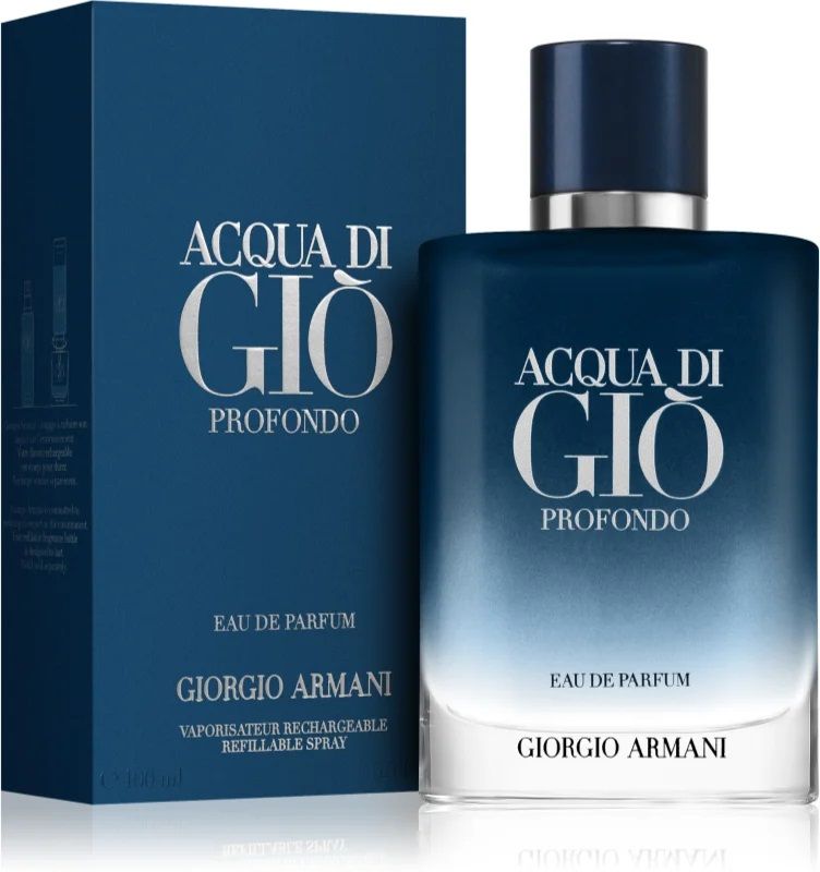 Armani Acqua di Gio Profondo Apa de parfum Reincarcabila 100ml