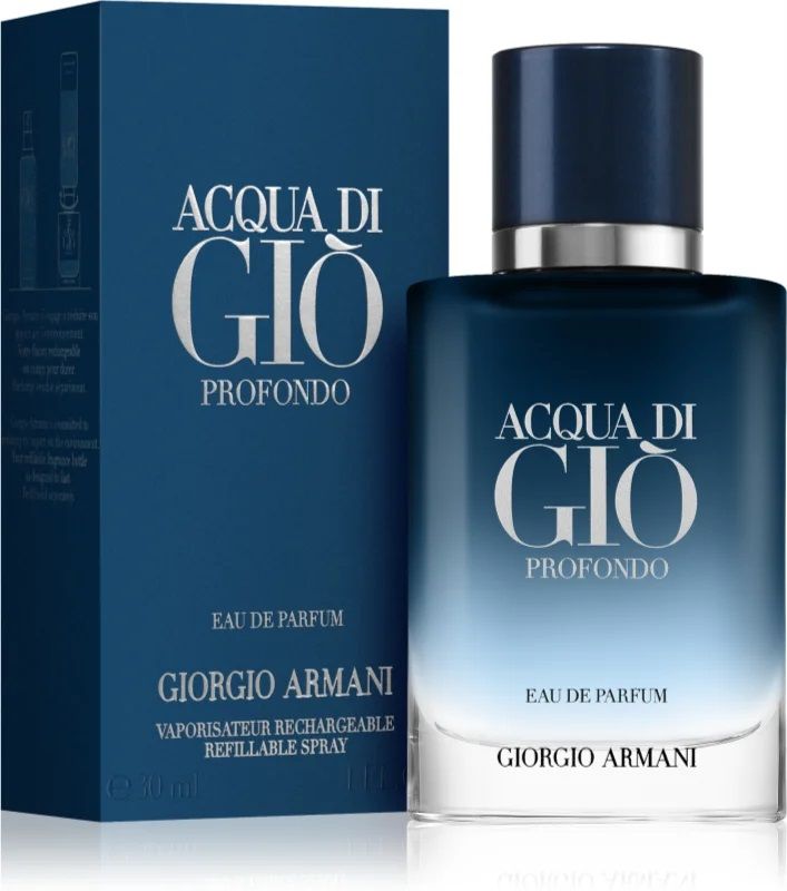 Armani Acqua di Gio Profondo Apa de parfum Reincarcabila 30ml 