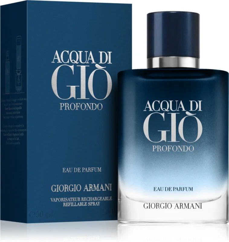 Armani Acqua di Gio Profondo Apa de parfum Reincarcabila 50ml