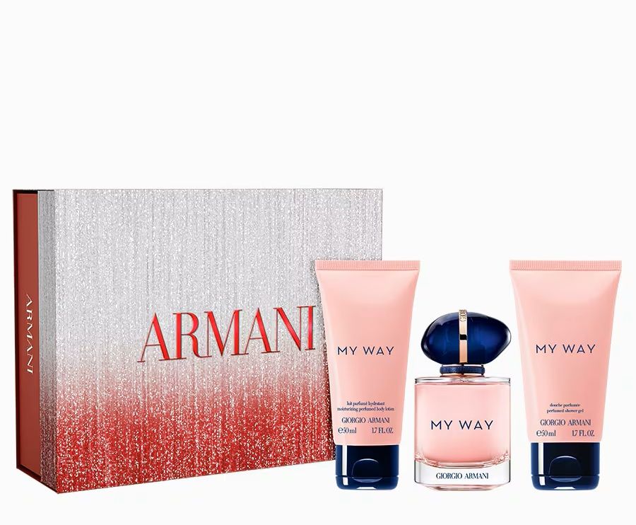 Armani My Way Set (Apa de parfum 50ml + Lotiune de corp 75ml + Gel de dus 75ml)