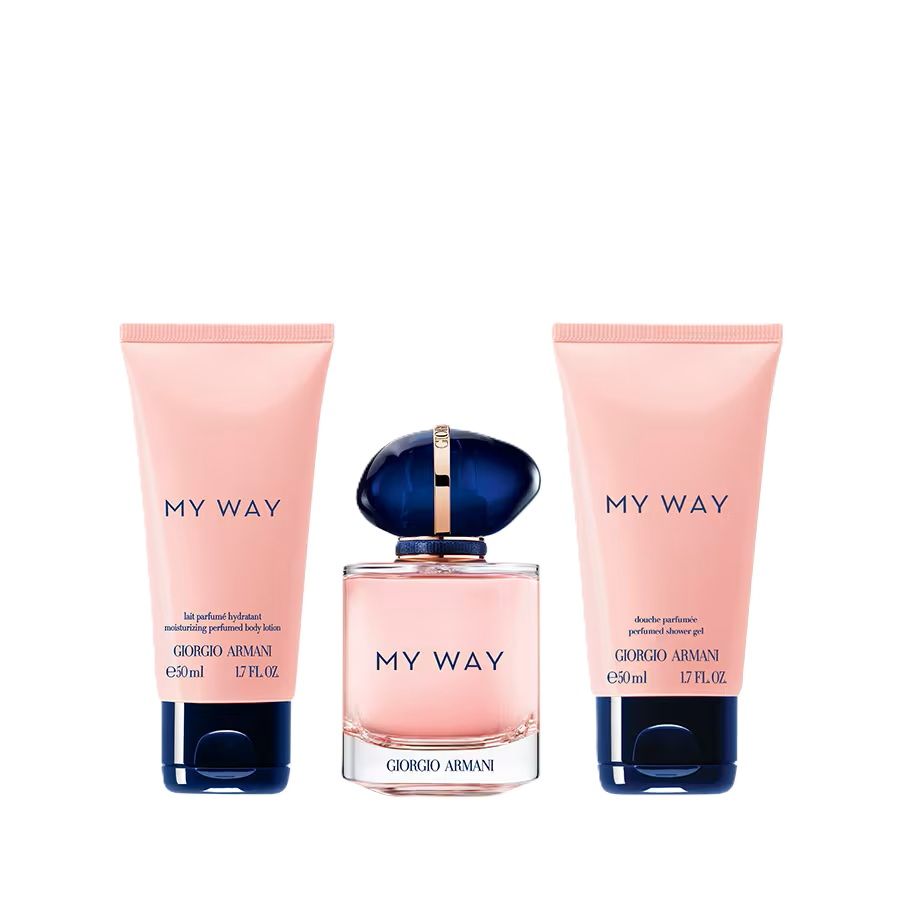 Armani My Way Set (Apa de parfum 50ml + Lotiune de corp 50ml + Gel de dus 50ml)