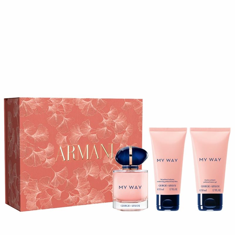 Armani My Way Set (Apa de parfum 50ml + Lotiune de corp 75ml + Gel de dus 75ml)