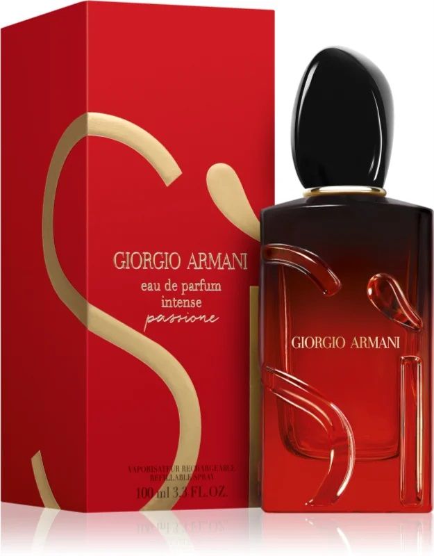 Armani Si Passione Intense Apa de parfum reincarcabila 100ml