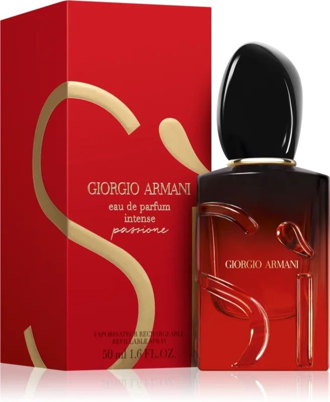 Armani Si Passione Intense Apa de parfum reincarcabila 50ml