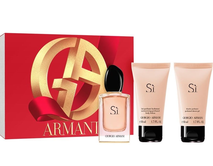 Armani Si Set (Apa de parfum 50ml + Gel de dus 50ml + Lotiune de Corp 50ml)