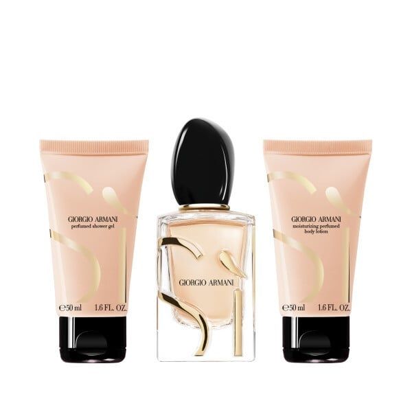Armani Si Set (Apa de parfum 50ml + Gel de dus 50ml + Lotiune de Corp 50ml)