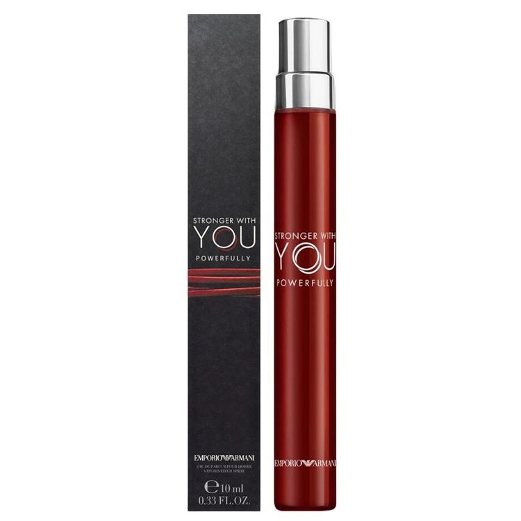 Armani Stronger With You Powerfully Apa de parfum 10ml ambalaj