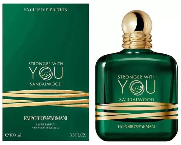 Armani Stronger With You Sandalwood Apa de parfum 100ml Editie limitata