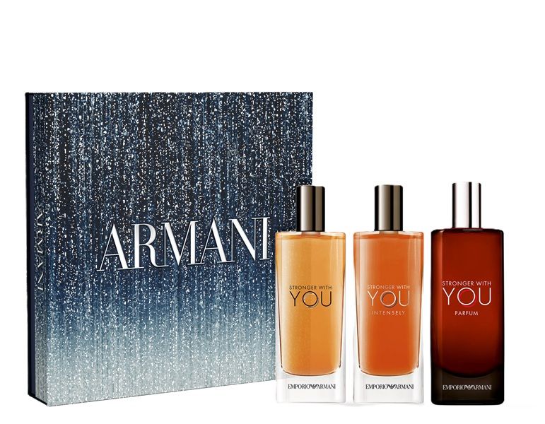 Armani Acqua di Gio Homme Set Miniaturi (Apa de toaleta 15ml + Apa de parfum 15ml + Parfum 15ml)