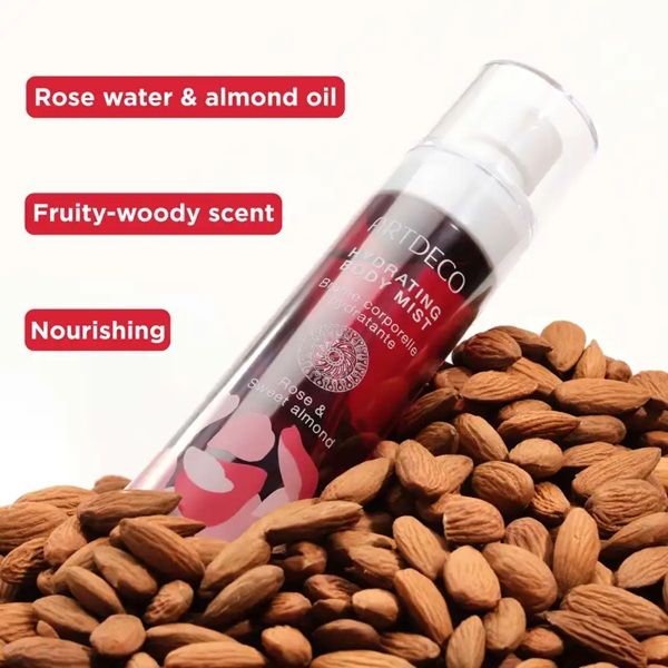 Artdeco Spray Corp Hydrating Body Mist Rose&Sweet Almond 100ml