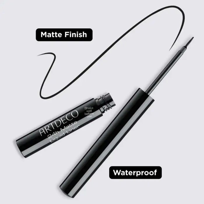Artdeco Tus Ochi Whispers of The Silk Road Collection 24H Matte Liquid Liner 71 Deep Black 1.7ml