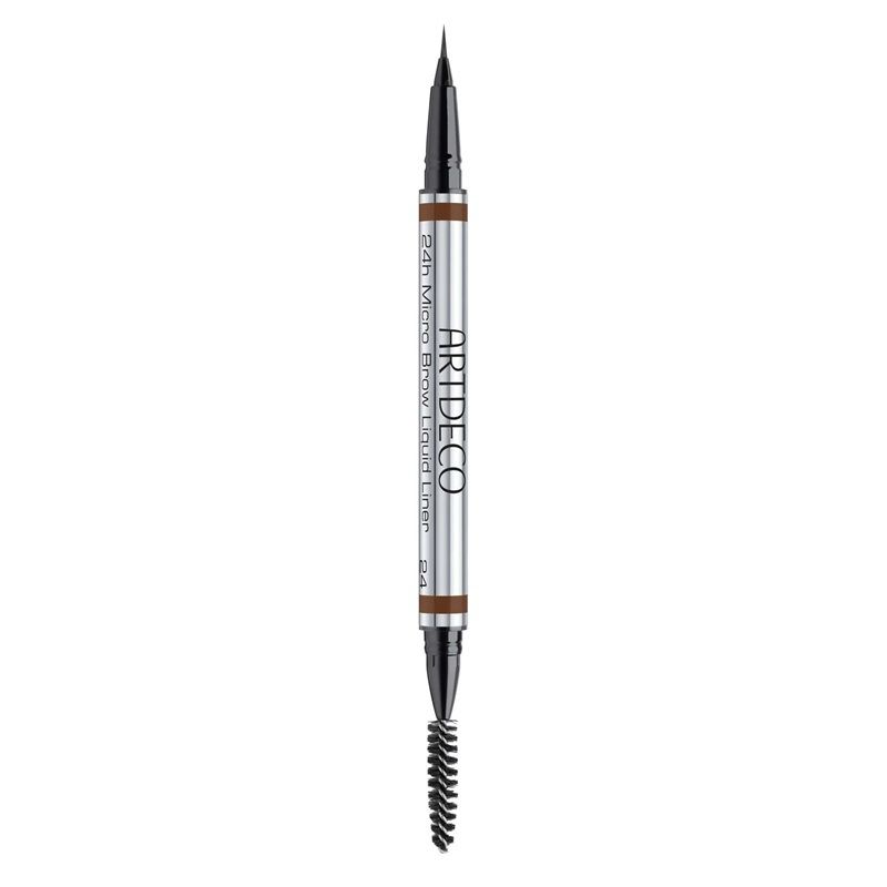 Artdeco Tus pentru Sprancene 24h Micro Liquid Brow Liner 24 Medium Brown 0.3ml