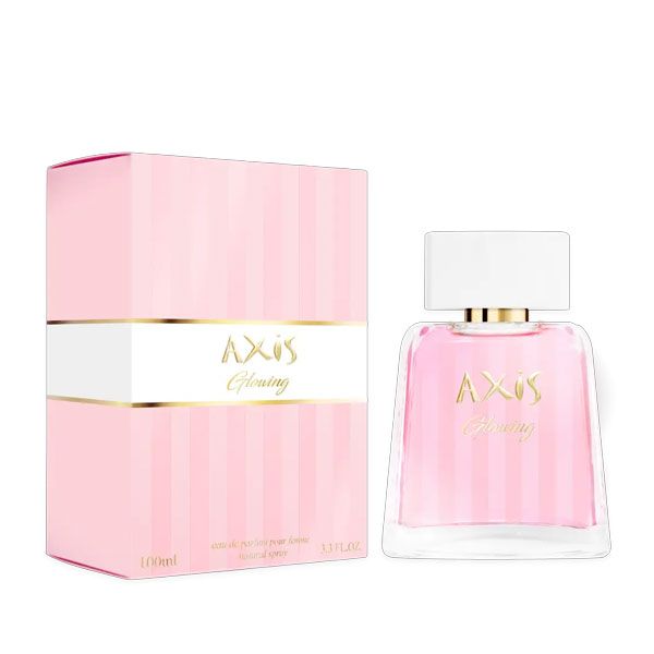 Axis Glowing Apa de Parfum pentru Femei 100ml detalii ambalaj