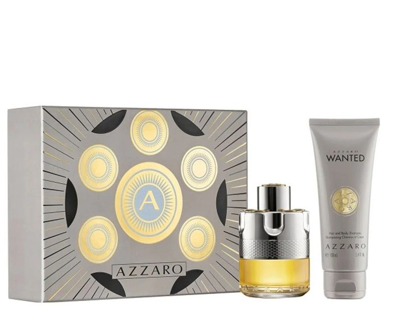 Azzaro Men Wanted Set (Apa de toaleta 50ml + Gel de dus 75ml)