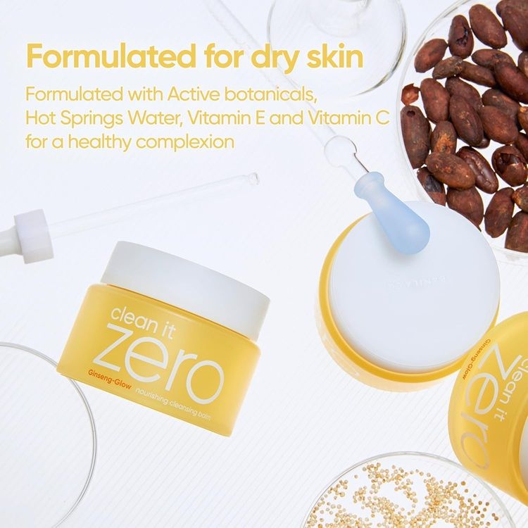 Banila Co. Clean It Zero Ginseng Cleansing Balm Balsam formula ten uscat