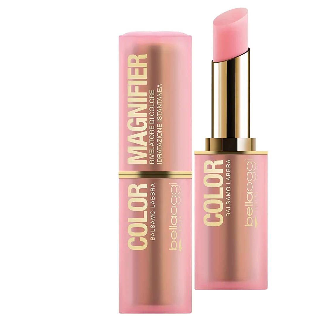 Bellaoggi Balsam de Buze Color Magnifier Lip Balm 002 Rose Shadow