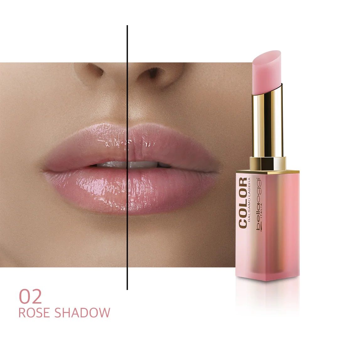 Bellaoggi Balsam de Buze Color Magnifier Lip Balm 002 Rose Shadow