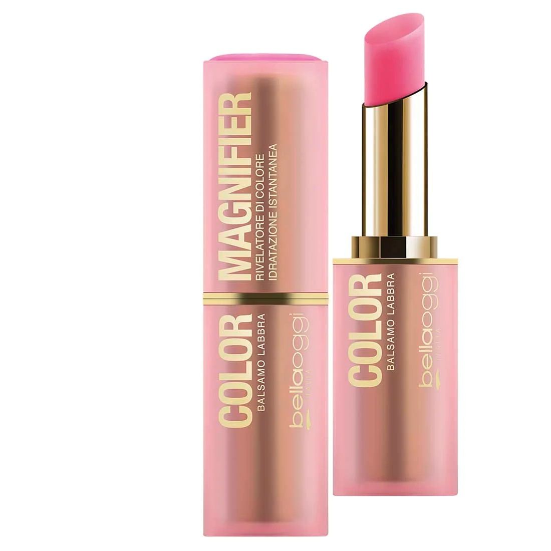 Bellaoggi Balsam de Buze Color Magnifier Lip Balm 003 Pink Flambe