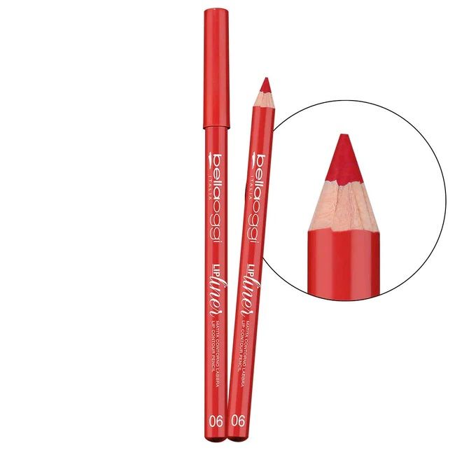 Bellaoggi Creion de Buze Lip Liner 006 Red 1.1g