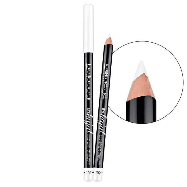 Bellaoggi Creion de Ochi Eye Kajal 102 White Kajal 1.1g