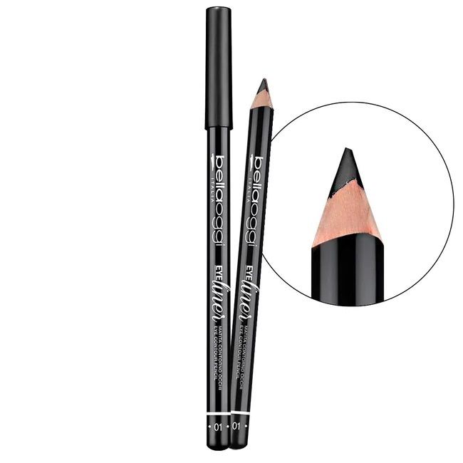 Bellaoggi Creion de Ochi Eye Liner 001 Black 1.1g