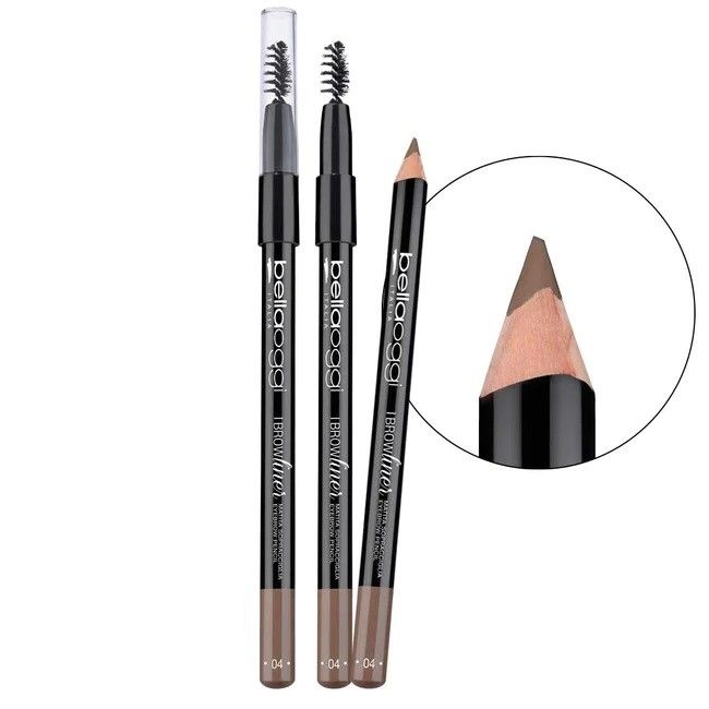 Bellaoggi Creion de Sprancene I Brow Liner 004 Medium Brown