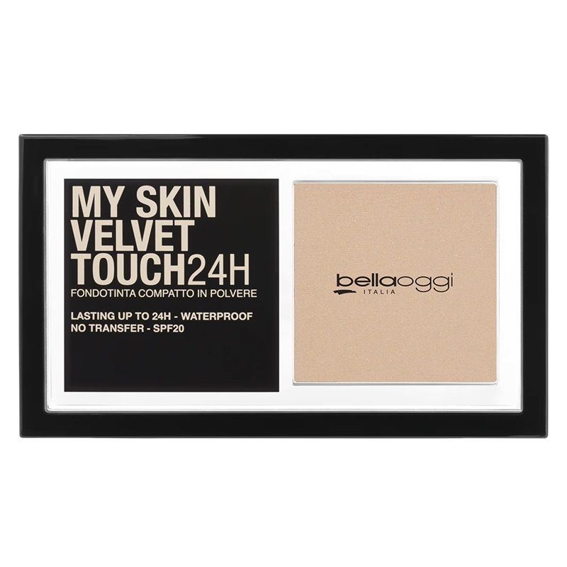 Bellaoggi Fond de Ten Compact My Skin Velvet Touch Powder Foundation 24H 15N Linen 9g