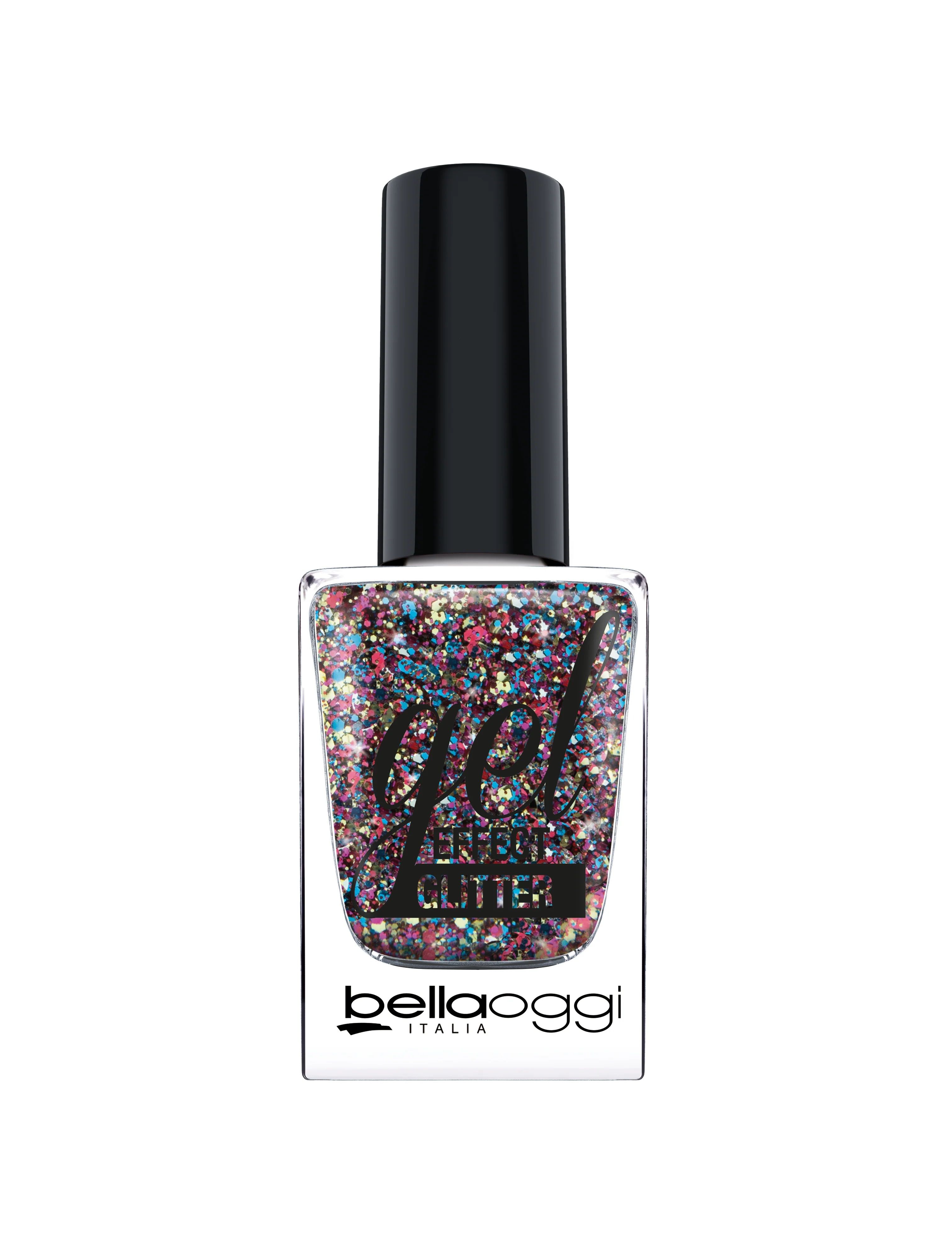 Bellaoggi Lac de Unghii Gel Effect Glitter 704 Jazz Vibes 10ml