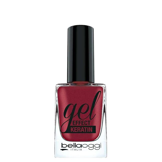 Bellaoggi Lac de Unghii Gel Effect Keratin 011 Fire Red 10ml