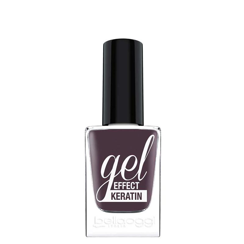 Bellaoggi Lac de Unghii Gel Effect Keratin 534 Dark Plum 10ml