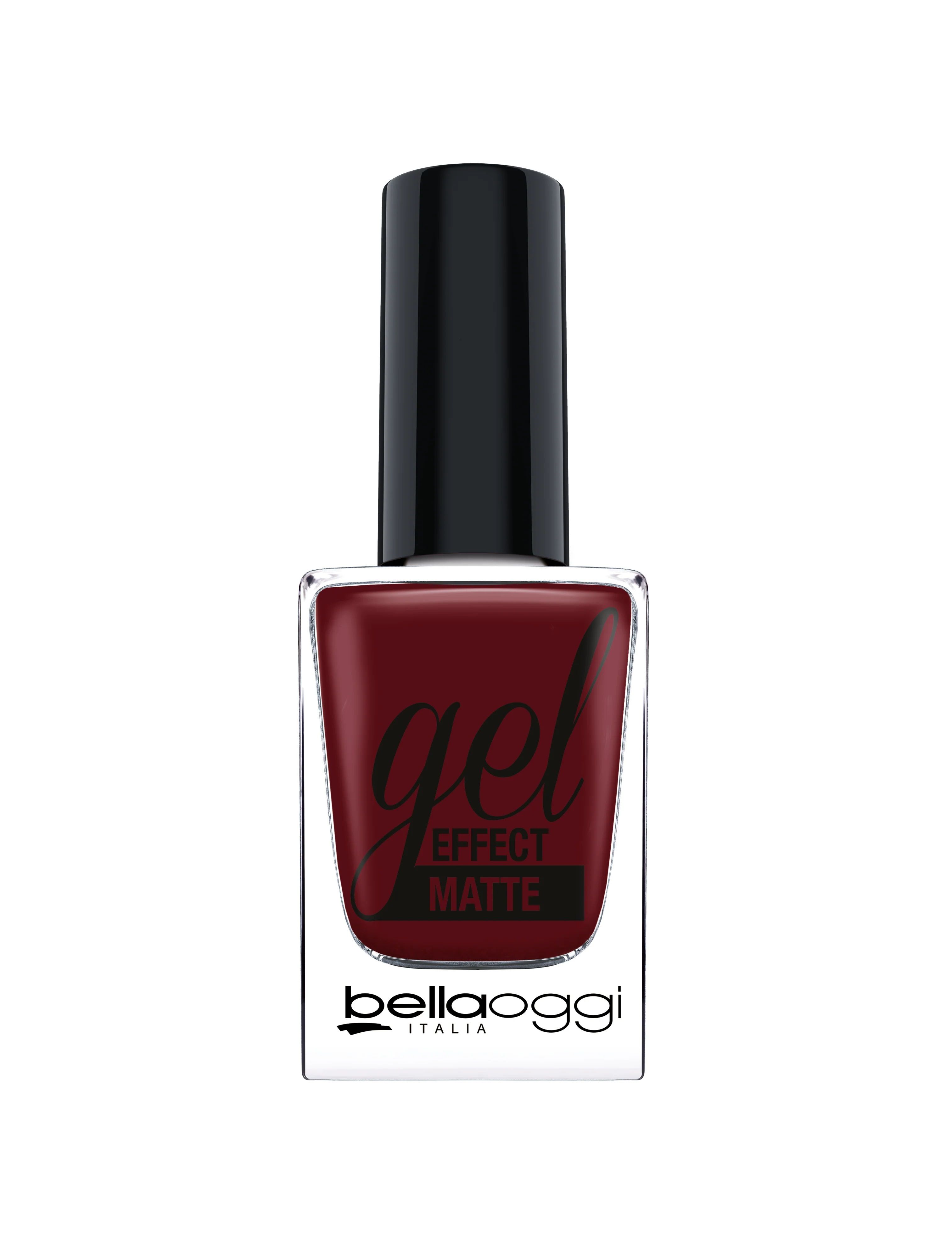 Bellaoggi Lac de Unghii Gel Effect Matte 605 Lava Red 10ml