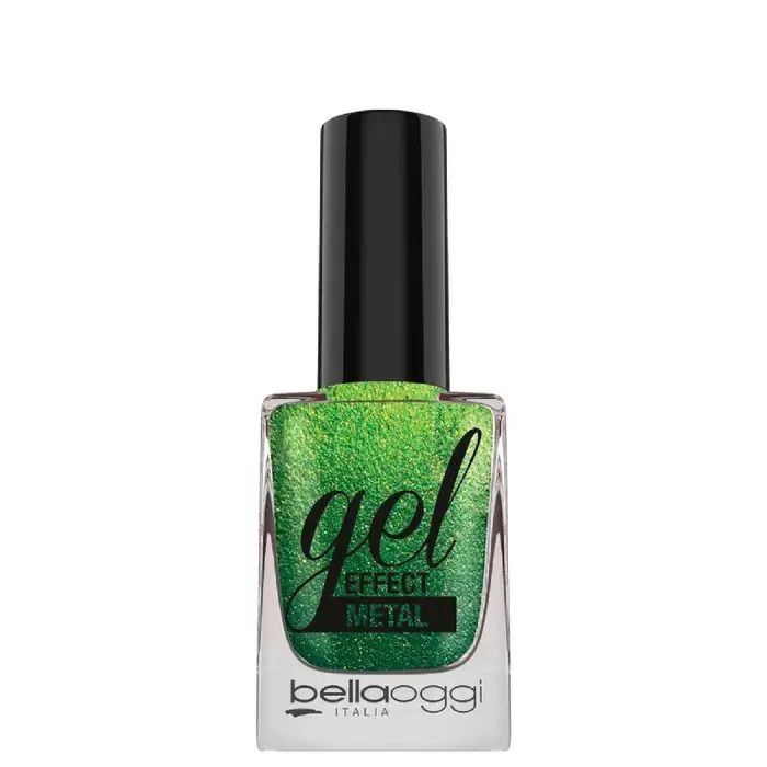Bellaoggi Lac de Unghii Gel Effect Metal 820 Emerald Shiny 10ml