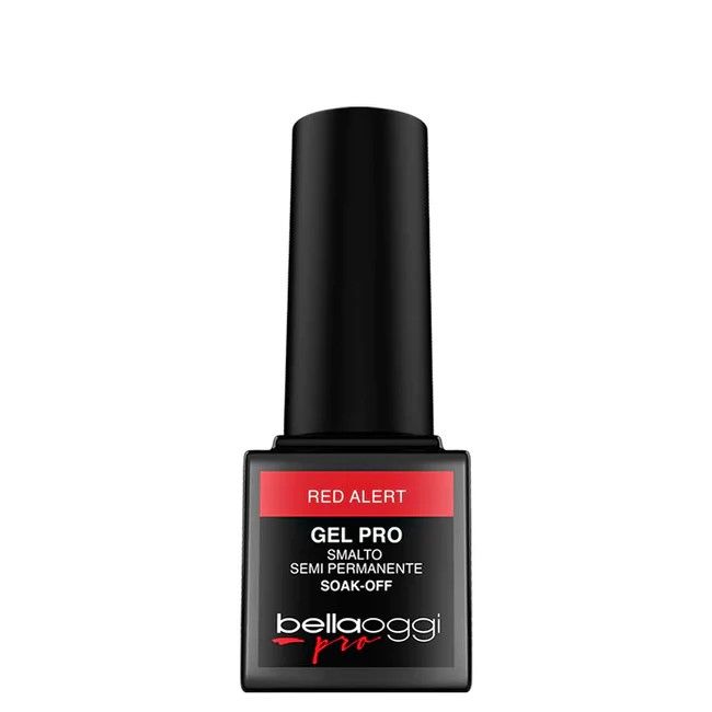 Bellaoggi Lac de Unghii Semipermanent Gel Pro UV-LED 012 Red Alert 5ml
