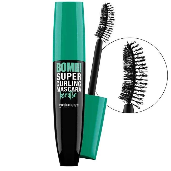 Bellaoggi Mascara Bomb! Super Curling Keratin 001 Real Black