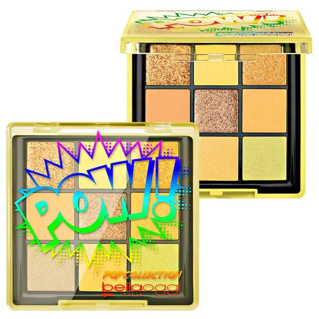 Bellaoggi Paleta Fard de Ochi Pop Collection 006 Pow Yellow