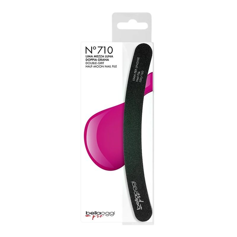 Bellaoggi Pila pentru Unghii Lima Mezza Luna 702 Nail Buffer