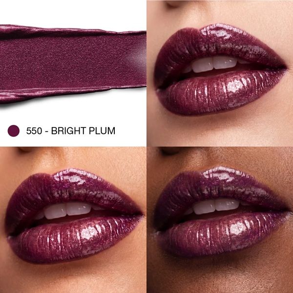 Bellaoggi Ruj Glow Affair Lipstick 550 Bright Plum 3g