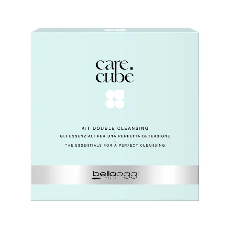Bellaoggi Set Ingrijire Ten Care Cube Double Cleansing Kit (Ulei demachiant 60ml + Spuma demachianta 150ml + Laveta microfibra)